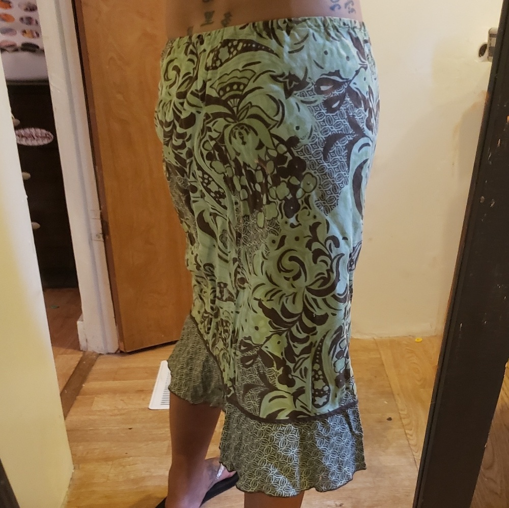 Sunny Leigh long midi skirt